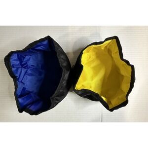 EassyHoo Collapsible Dog Bowl 40oz. Foldable Lightweight Durable Nylon‎ NWT